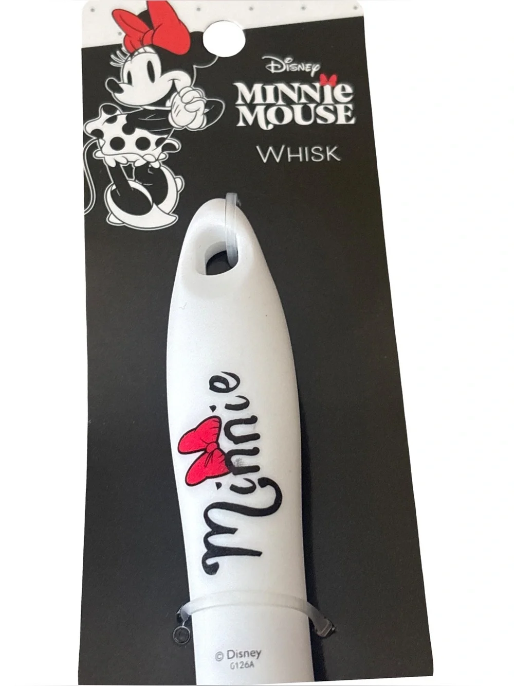 Disney Minnie Mickey Red Silicone Whisk Spatula 3Pc Set Kitchen Accessories Mini
